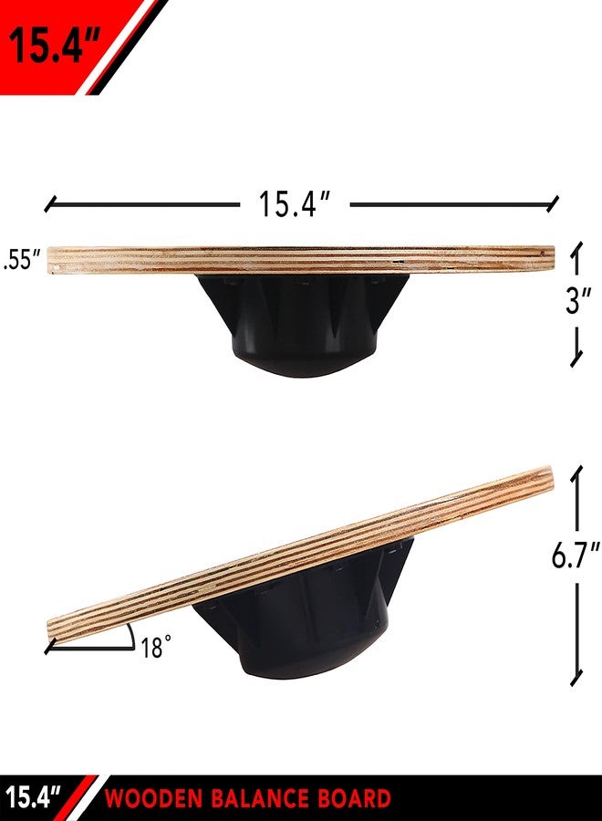 JFIT Balance Board, 15.4", Wave - Image 2