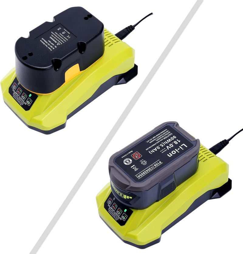 Biswaye P117 Compatible with Ryobi 18V Charger, Compatible with Ryobi 12V-18V One+ Lithium NiCad NiMh Battery P102 P108 P189 P197 P103 P105 P107 P190 P191 PBP002 PBP005 - Image 5