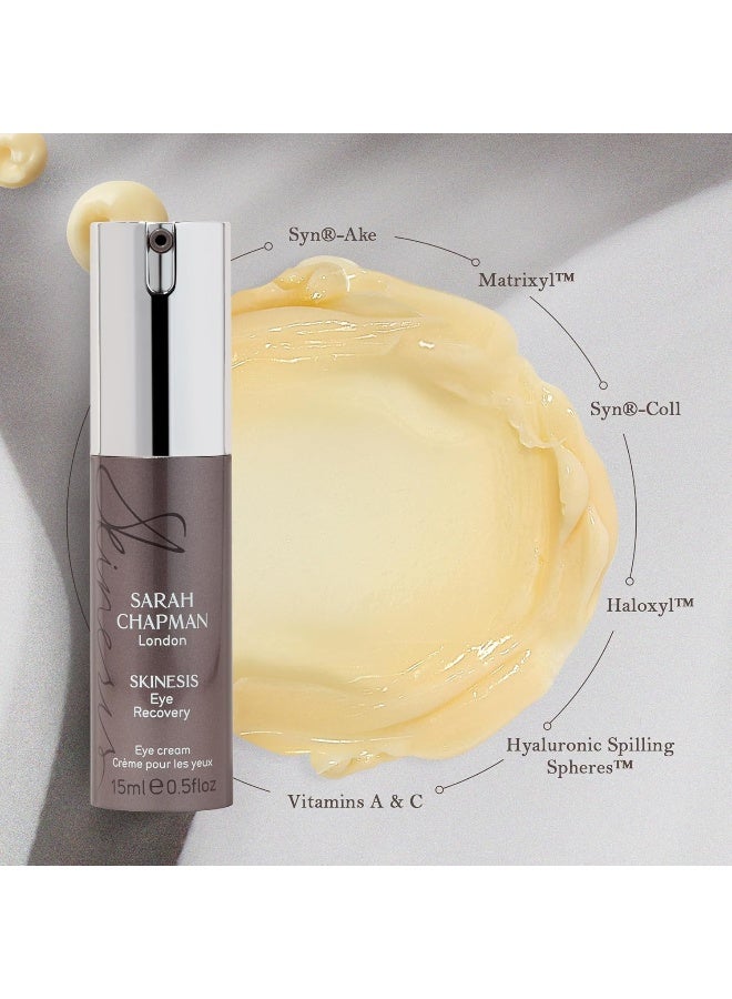Sarah Chapman Skinesis Eye Recovery - Anti Ageing Eye Cream Treatment - Perfect Eye Cream for Dark Circles and Puffy Eyes, 15ml - Image 3