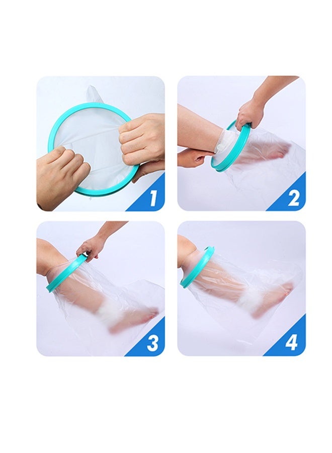 100% Waterproof Leg Cast Cover for Showering Reusable Covers for Leg and Foot Surgeries Cast Bag - Image 5