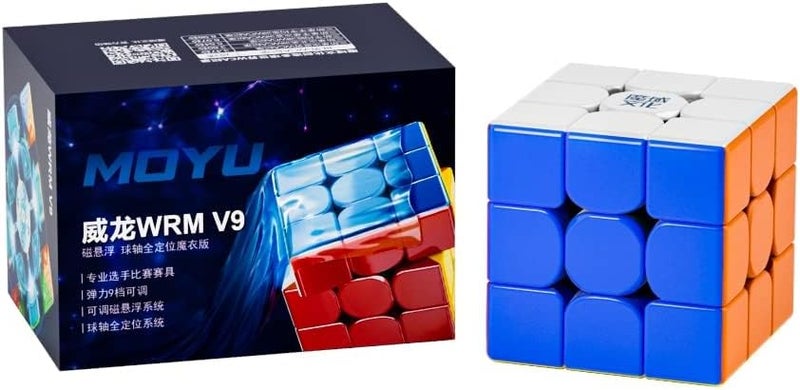 CuberSpeed Cuberspeed MoYu WeiLong WRM V9 UV Coated Magnetic Speed Cube 3x3 Ball Core UV Flagship 2023 Speed Cube  - Image 4