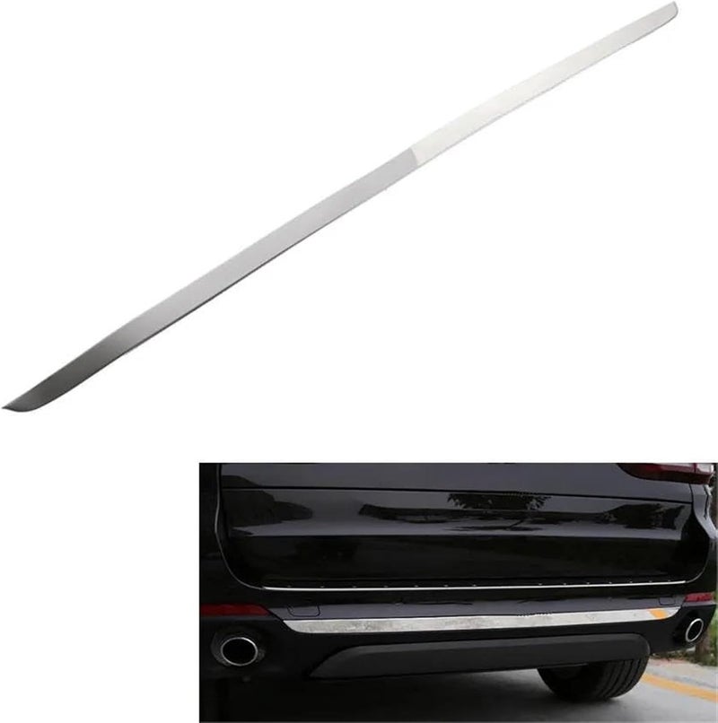 Vuzmode Stainless Steel Rear Bumper Protector for BMW X5 F15 - Image 2