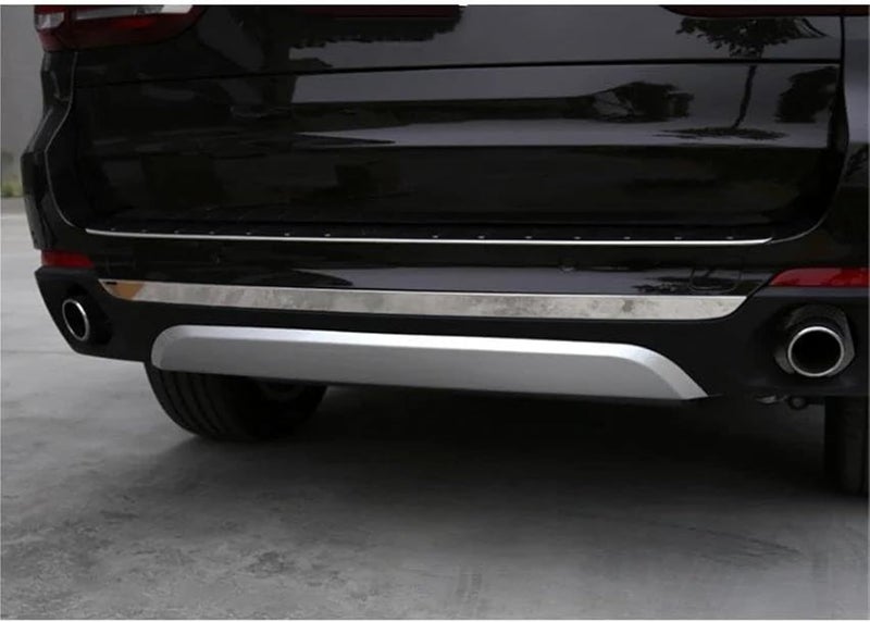 Vuzmode Stainless Steel Rear Bumper Protector for BMW X5 F15 - Image 4