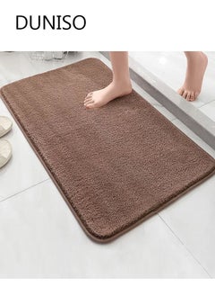 DUNISO Bathroom Rug Mat Extra Soft and Absorbent Bath Rugs Non-Slip Quick Drying Floor Bath Tub Mat for Bathroom Floor Tub and Shower 40*60cm  - Image 1