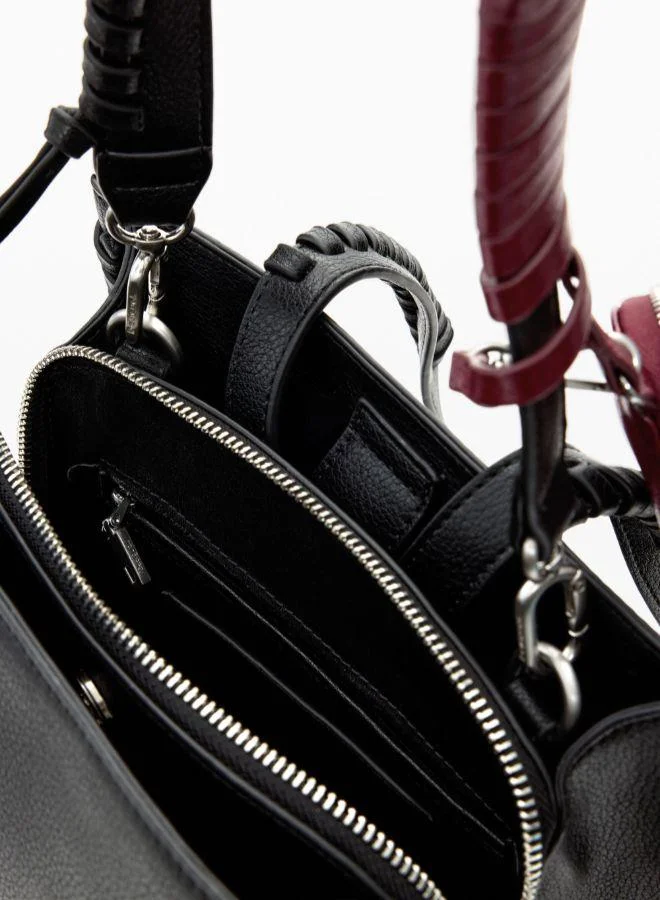 DESIGUAL Black Medium backpack charm heart for Women | Best Price UAE