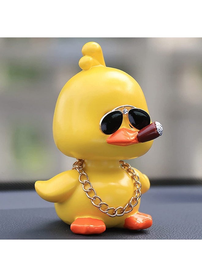 Cute Yellow Duck Car Ornaments Cool Duck Car Dashboard Decorations Shaking Head Doll - pzsku/ZDD13DFB72BBEB8F5D600Z/45/_/1734347868/45f25f95-a1aa-4590-a499-5bb5c990136f