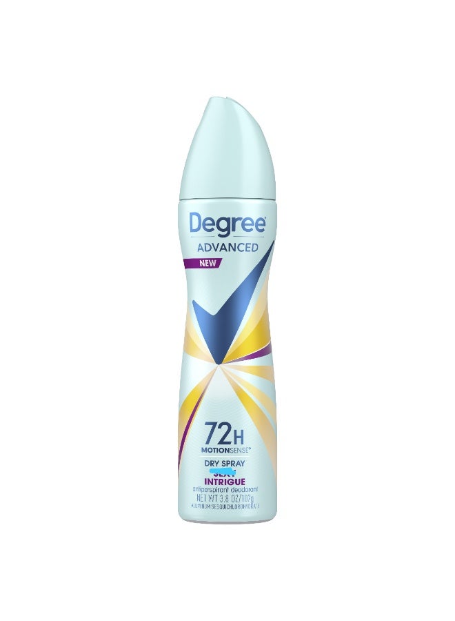 72H MotionSense Intrigue Deodorant Womens Dry Spray 107 g