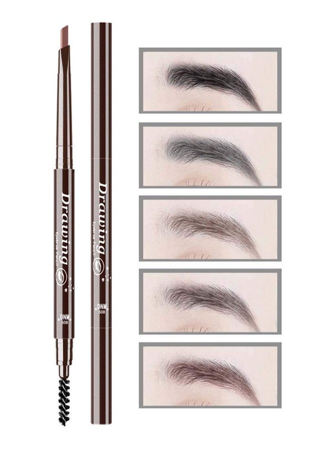 LINXI Eyebrow Pencil Longlasting Waterproof Durable Automaric Liner Eyebrow 5 Colors to Choose,Natural Eyebrows that Last For a Long Time (light brown) - Image 4