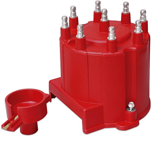 MSD 8406 Distributor Cap and Rotor Red - Image 1