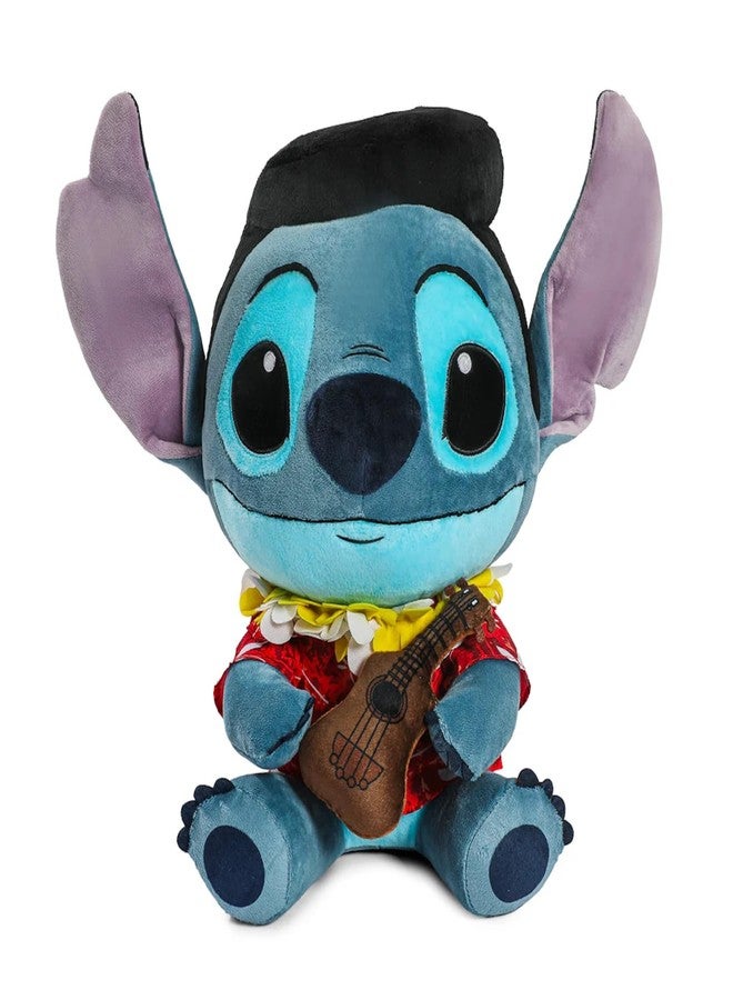Kidrobot Collectible Disney: Lilo and Stitch Blue Hawaii Elvis Stitch HugMe Vibrating Plush - Image 1