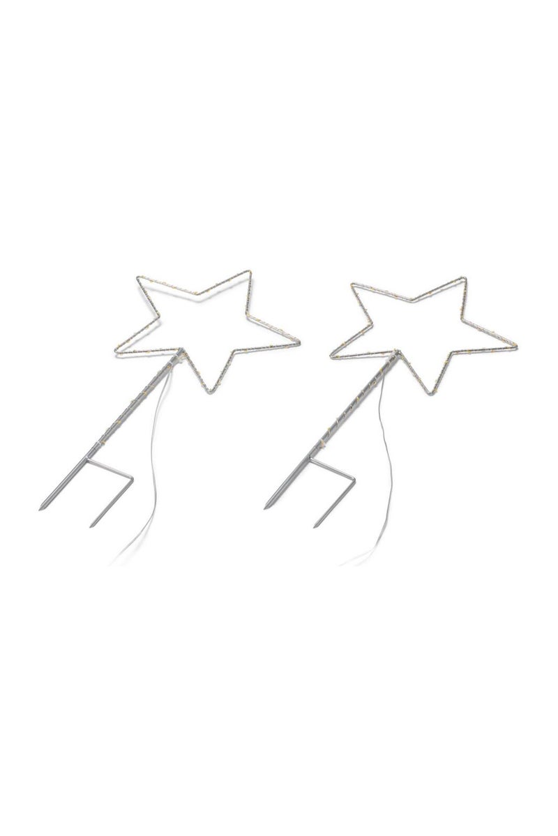 Tchibo LED Ground Spikes, Silver - Image 2