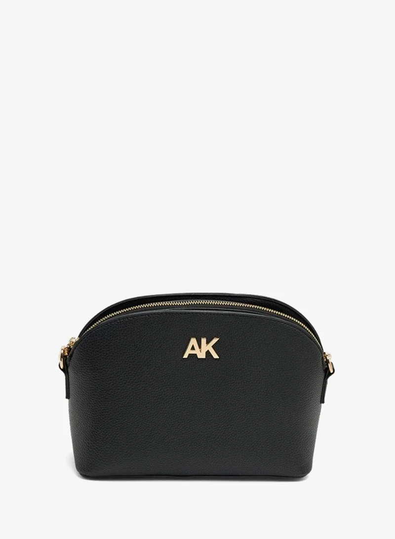 Anne Klein Textured Zippered Crossbody Bag
