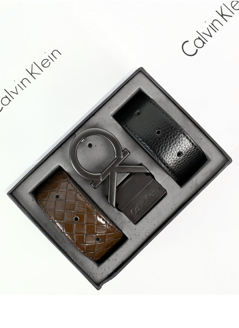 CALVIN KLEIN JEANS PLUS - Calvin Klein Belt Set For Men - Image 1