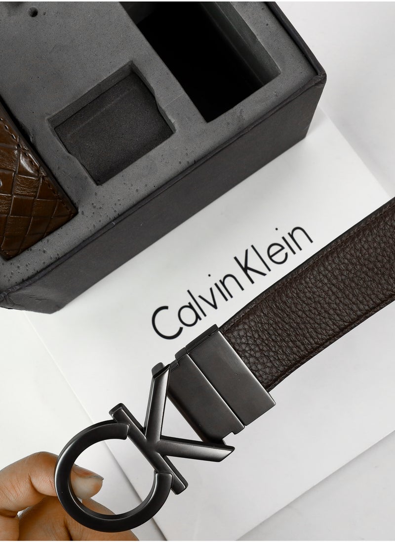CALVIN KLEIN JEANS PLUS - Calvin Klein Belt Set For Men - Image 1