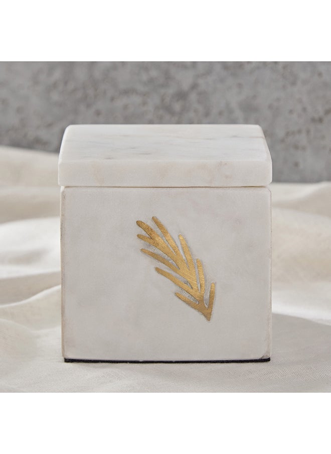 Home Box - Bianca Marble Tissue Box 11 x 10 x 11 cm - Image 1