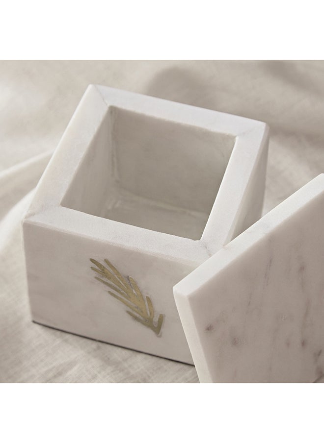 Home Box - Bianca Marble Tissue Box 11 x 10 x 11 cm - Image 1
