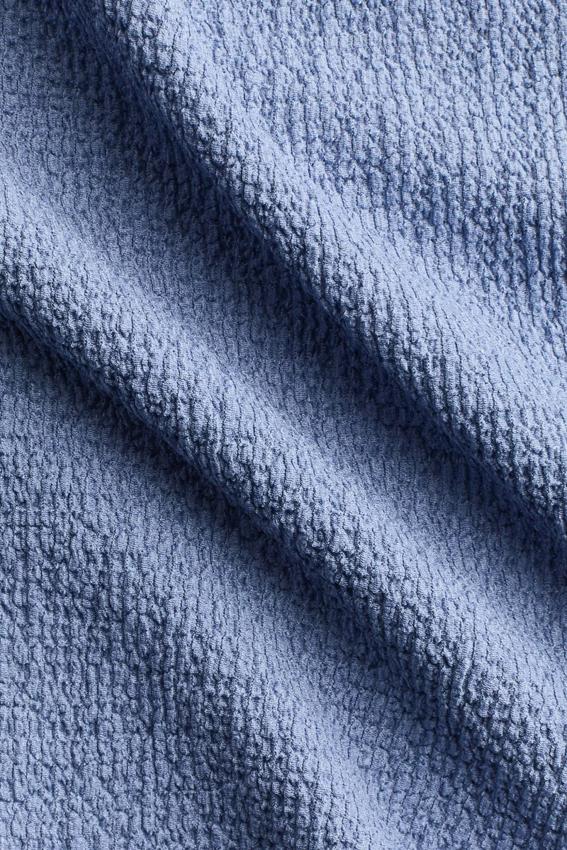 H&M Textured jersey top