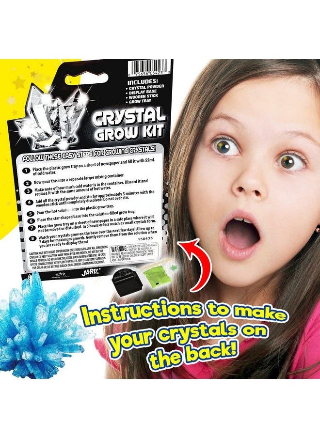 Ja-Ru - Kids Science Kit Crystal Grow Kit (8 Crystal Kits) Diy Stem Learning Toys Grow Crystals Kit For Kids Growing Gemstone & Crystals. Cool Educational Toy Science Toy Gifts For Boys & Girls 54238S - Image 1