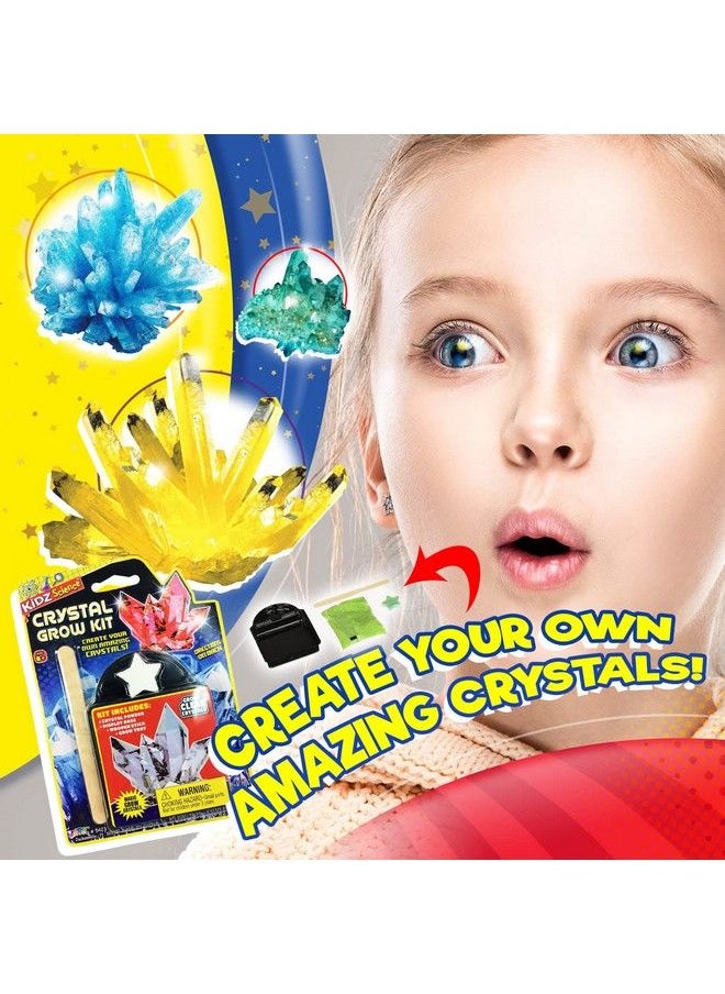 Ja-Ru - Kids Science Kit Crystal Grow Kit (8 Crystal Kits) Diy Stem Learning Toys Grow Crystals Kit For Kids Growing Gemstone & Crystals. Cool Educational Toy Science Toy Gifts For Boys & Girls 54238S - Image 1