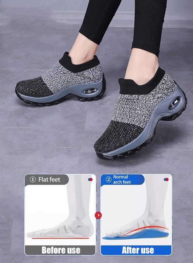 Sports shoes: anti-slip, soft sole, breathable mesh, shock-absorbing, casual sports shoes, ultra-lightweight, available in large sizes.  - Image 5