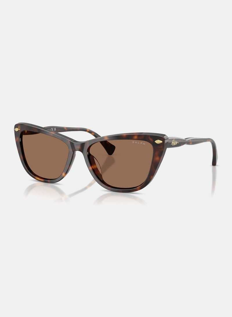 RALPH Women Full Rim Cat Eye Sunglasses 0RA5346U 57 - Image 1
