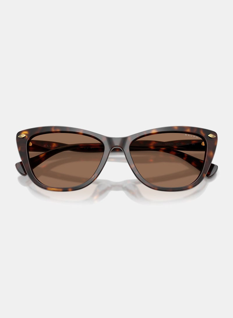 RALPH Women Full Rim Cat Eye Sunglasses 0RA5346U 57 - Image 5