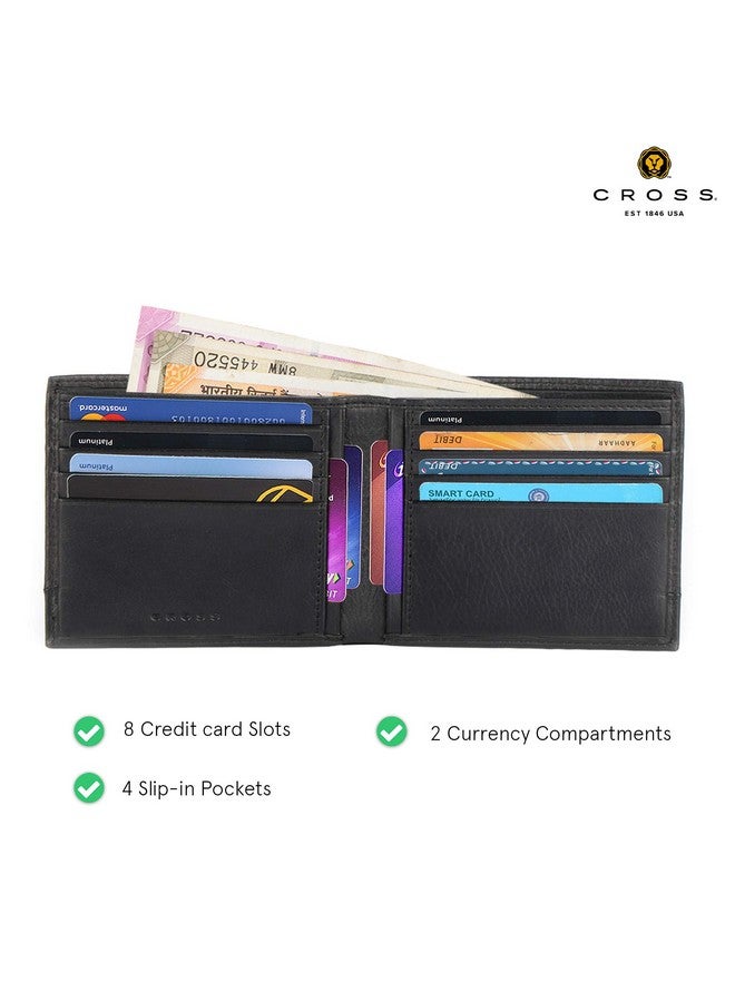 Cross Black Leather Men's Wallet (AC068120-1) - Image 2