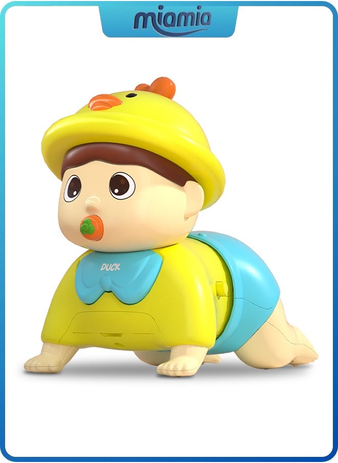 Miamia New Arrival Infants Electric Interactive Early Education Battery Operated Learn Crawling Toys Baby Crawling Doll Toys  - Image 2