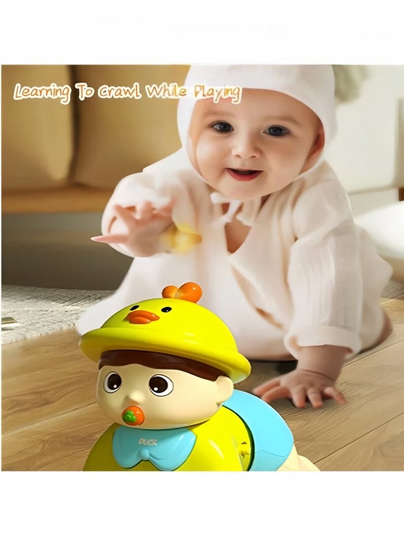 Miamia New Arrival Infants Electric Interactive Early Education Battery Operated Learn Crawling Toys Baby Crawling Doll Toys - Image 3