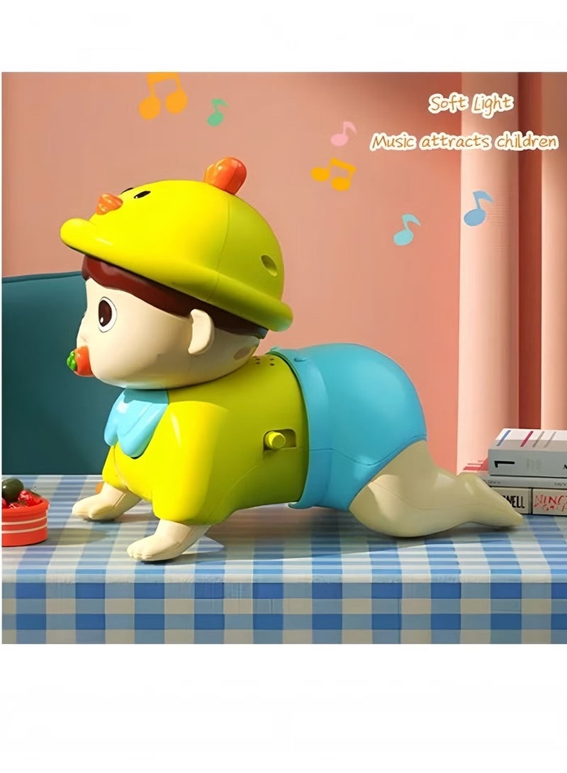 Miamia New Arrival Infants Electric Interactive Early Education Battery Operated Learn Crawling Toys Baby Crawling Doll Toys - Image 4