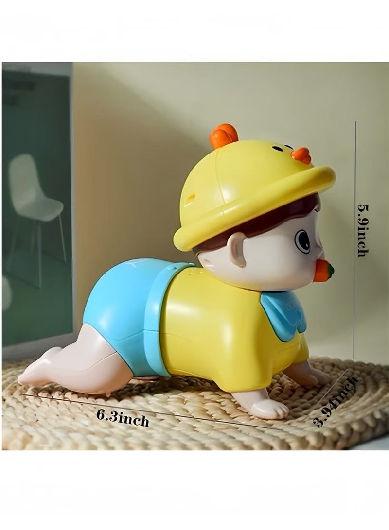 Miamia New Arrival Infants Electric Interactive Early Education Battery Operated Learn Crawling Toys Baby Crawling Doll Toys - Image 5