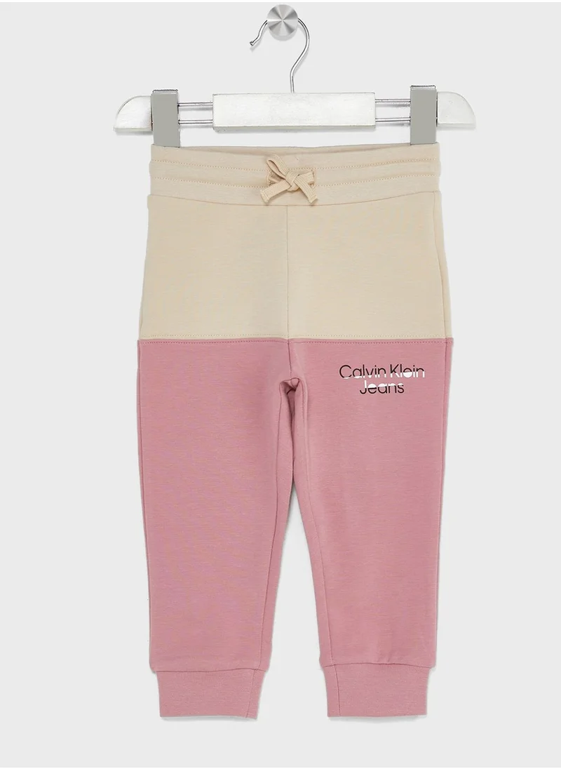 Calvin Klein Jeans Infant Color Block Logo Tracksuit