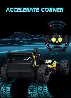GROIC F1 Remote Control Car, Electric RC Car, Rechargeable Remote Control Stunt Car Toys, Children's Simulation Electric Racing Four-wheel Drive Racing  - Image 4