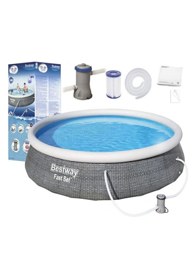 بست واي مجموعة حمام السباحة السريع 396 × 84 سم - Image 5