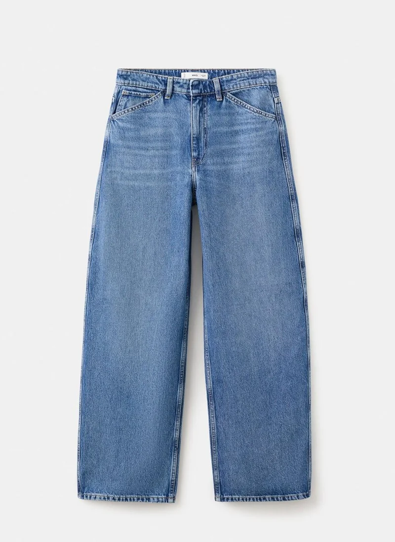 Mango  Mid-rise balloon jeans for Women | Best Price UAE