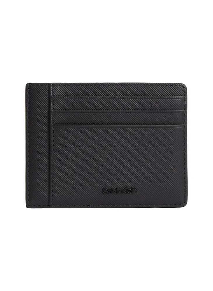 CALVIN KLEIN LEATHER CARDHOLDER