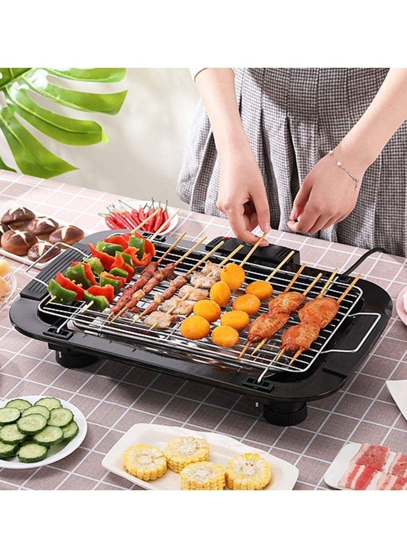 BBQ Smokeless Electric Pan Grill 230V BBQ Stove Non-Stick Electric Griddle Barbecue Temperature Control Portable for Home Outdoor  - Image 4