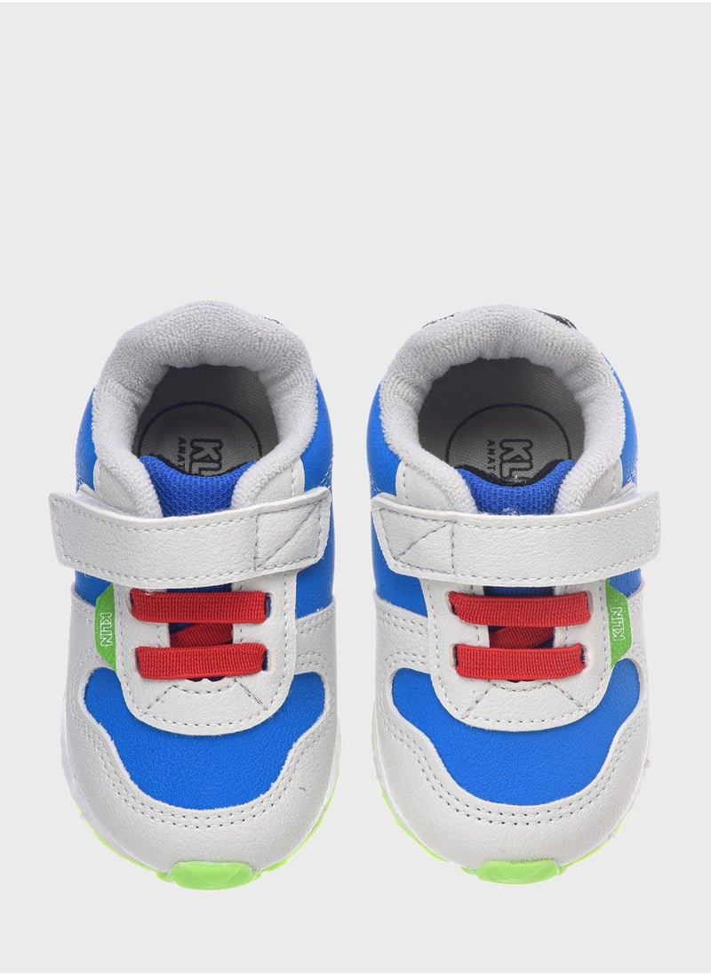 Klin - Kids Velcro Low Top Sneakers - Image 1