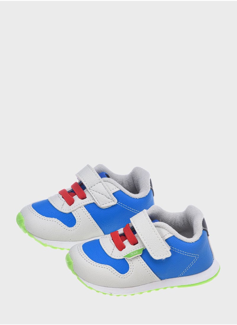 Klin - Kids Velcro Low Top Sneakers - Image 1