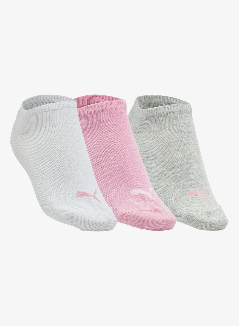 PUMA  3 Pack Plain Sneaker Socks for Women | Best Price UAE