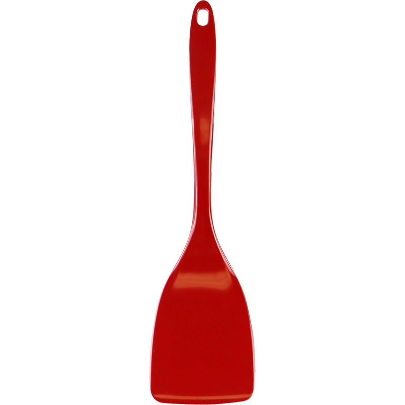 Reston Lloyd Spatula Turner for Nonstick pans Heat Resistant BPA Free Melamine Utensil with Ergonomic Handle11 inch Red