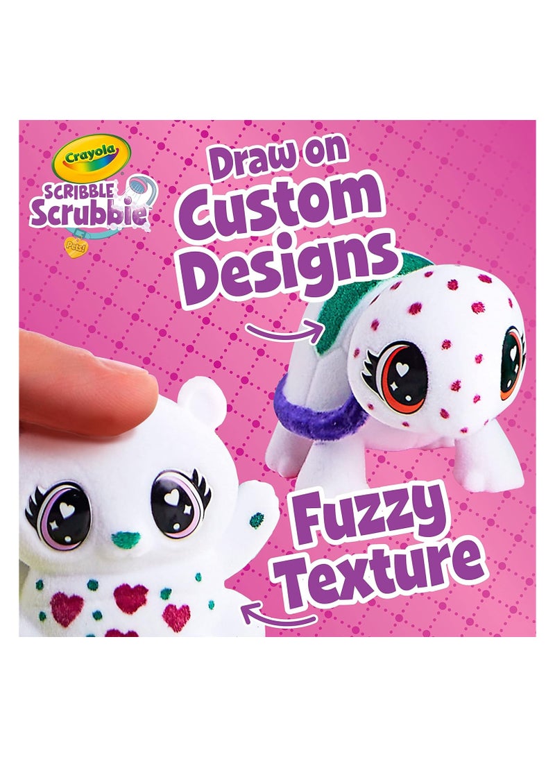 Crayola Scribble Scrubbie Pets Mega Blue Tub Playset - Image 4