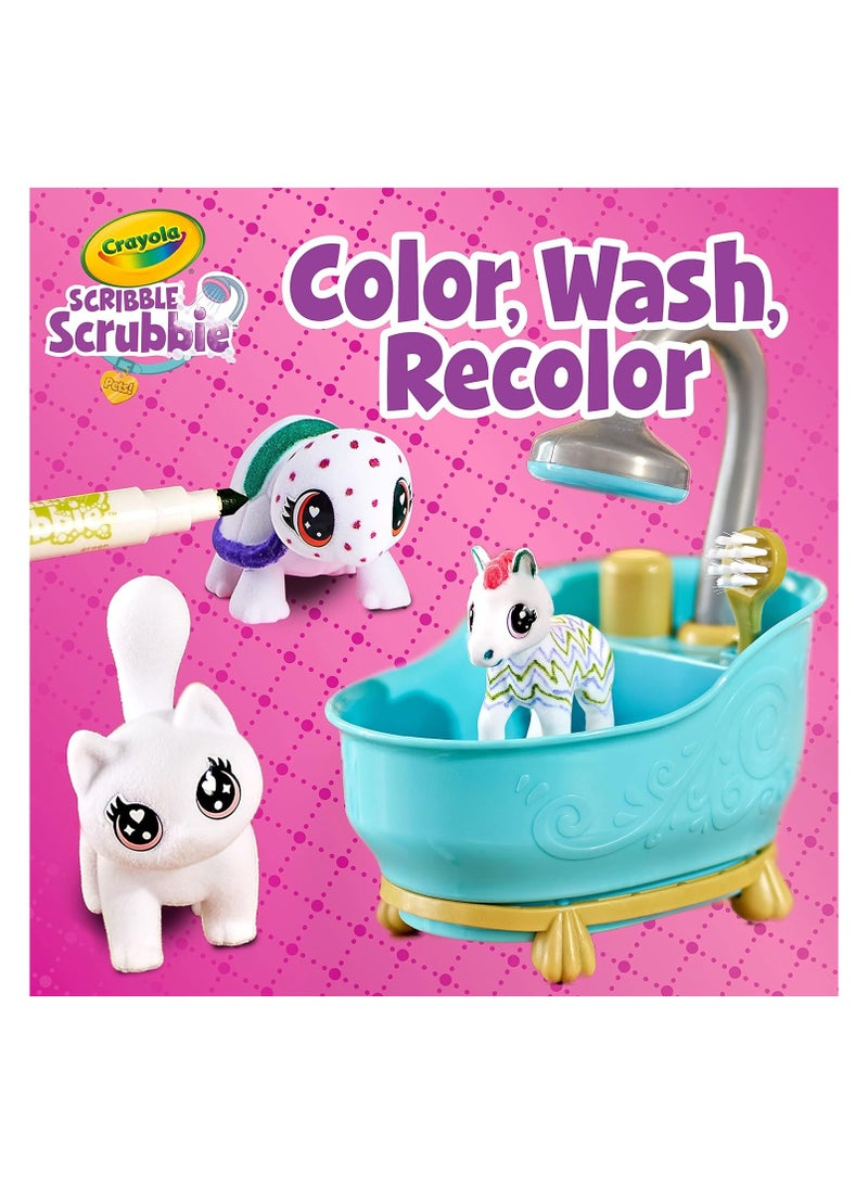 Crayola Scribble Scrubbie Pets Mega Blue Tub Playset - Image 5