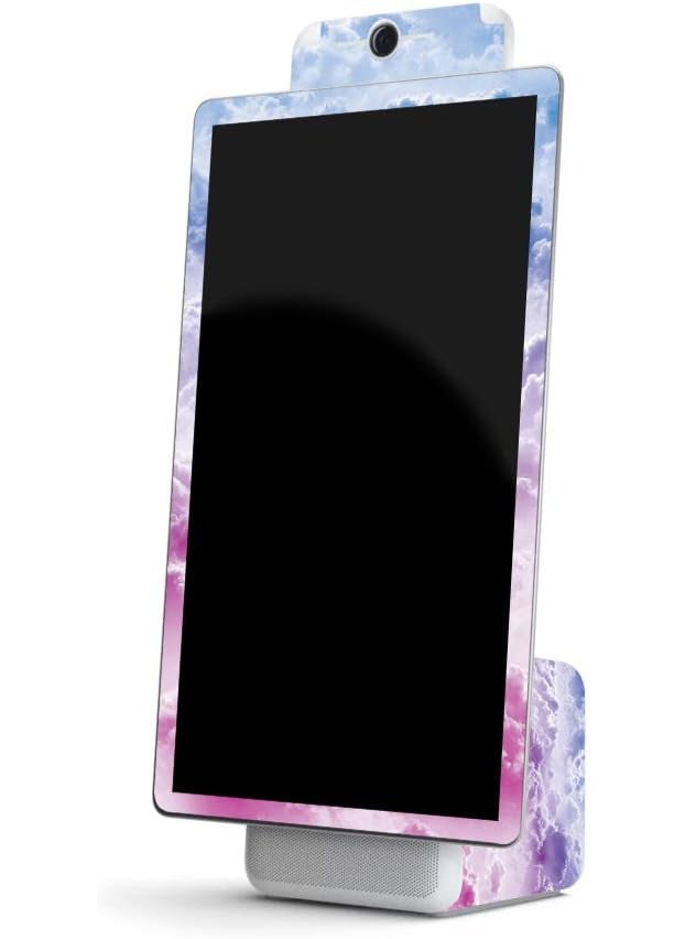 MIGHTY SKINS MightySkins Skin Compatible with Facebook Portal+ - Candy Clouds | Protective, Durable, and Unique Vinyl Decal wrap Cover | Easy to Apply, Remove, and Change Styles | Made in The USA 