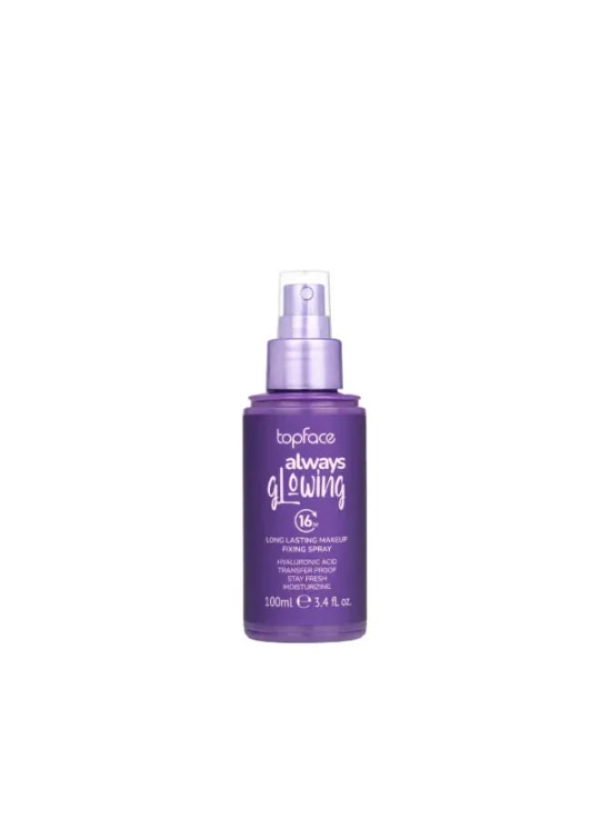 topface Always Glowing 16Hr Long L.Makeup Fixing Spray - Image 2