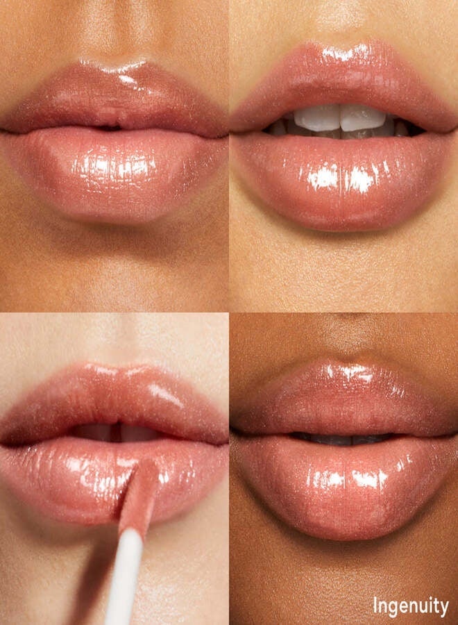 bareMinerals Mineralist Lip Gloss-Balm – Ingenuity | Hydrating Sheer Lip Gloss-Balm with Cold-Pressed Fruit Oils, Vegan Non-Sticky High-Shine Lip Gloss – 4 ml - Image 2