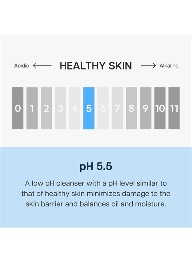 rovectin - Aqua Cleansing Gel (Conditioning Cleanser) Hydrating pH Balanced Facial Wash for Sensitive, Dry Skin | No Stripping, Fragrance-Free | Vegan, Korean Skincare (5.9 fl. oz) - Image 1