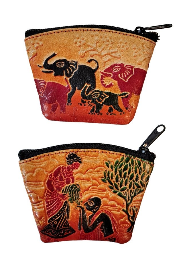 CLASSIQUE Shantiniketan Small Clutch Handpurse For Women (Pack Of 2) 3.5inch. - Image 1