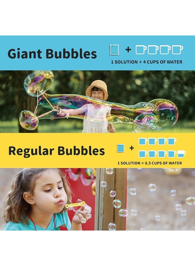 Uncle Bubble Concentrated Bubble Solution (up to 12L/3.2 Gallons) Regular Bubbles for Bubble Machine, Bubble Gun, Bubble Wands, Bubblw Mower, Bubble Juice Refill. Make 6L/1.6 Gallons for Giant Bubble - Image 4