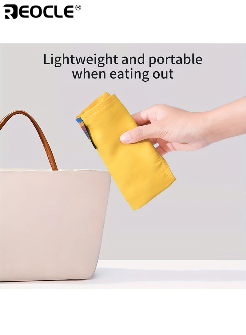 REOCLE Children's Dining Safety Belt for High Chairs Safety Harness with Secure Straps Comfort Padding Foldable and Adjustable Buckle Design Protective Gear for Babies Aged 0-3Years - Image 3